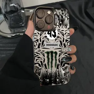 Monster  Phone Case For iPhone 16 Pro Max 17 15 14 13 12 11 PRO PLUS MAX Corner Protector Case MZ2