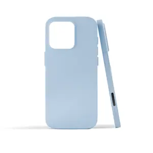 RadEnergy™ - Light Blue Liquid Silicone Shungite Case - EMF Protection