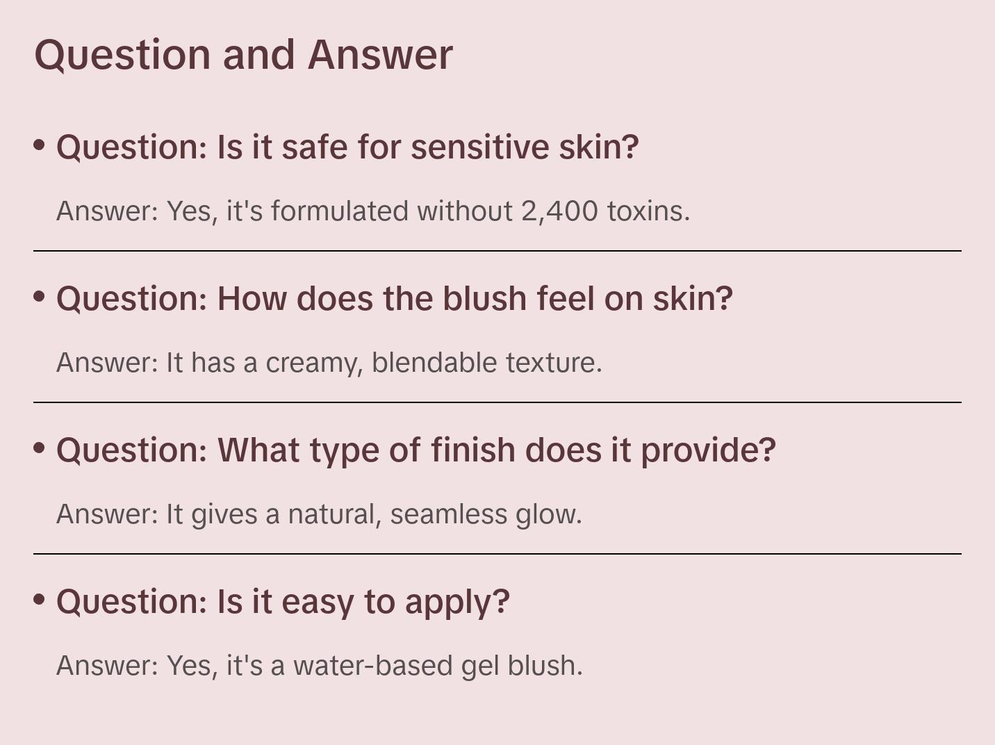 Liquid Filter Face Color | Blurring Liquid Blush