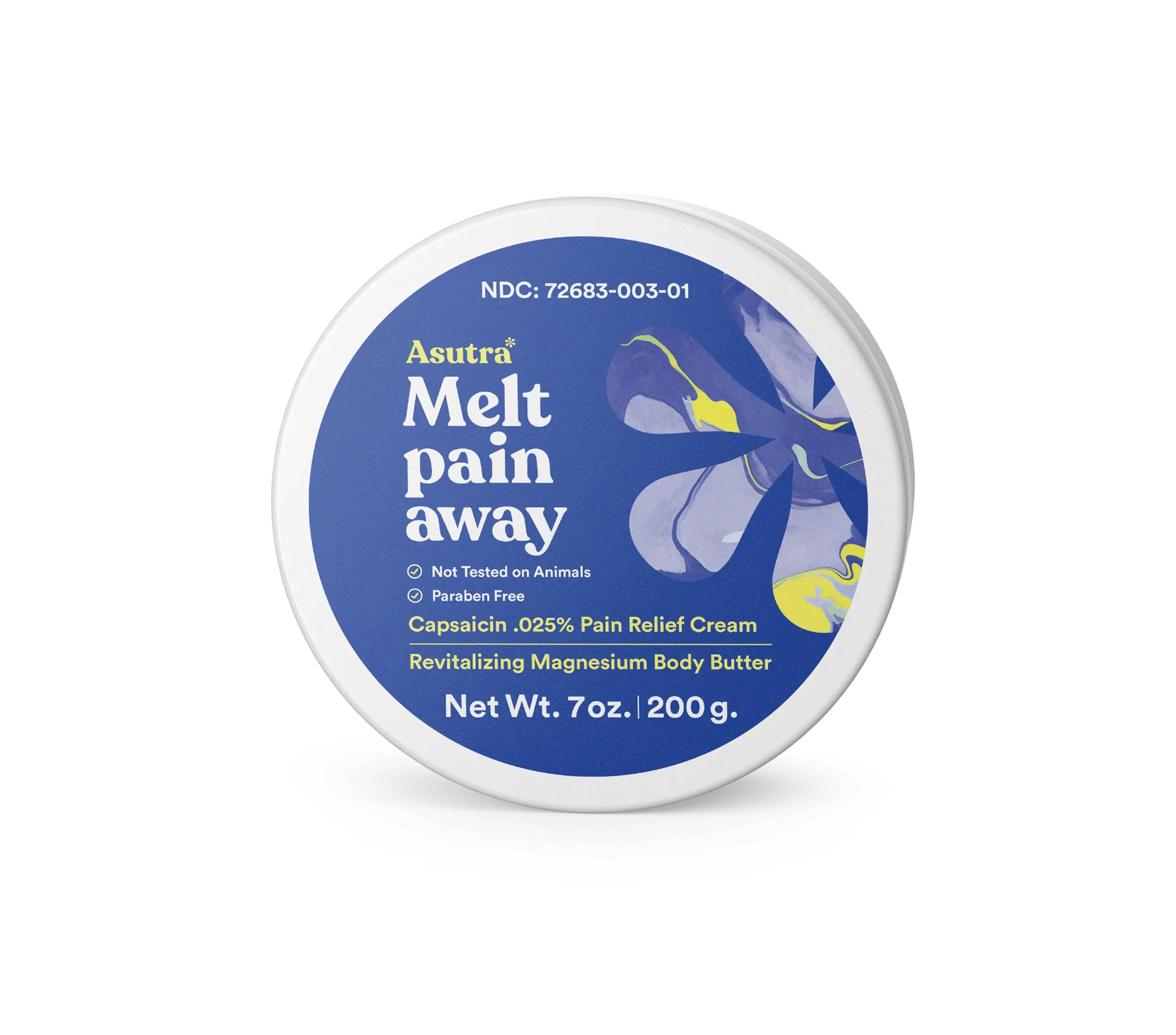 Melt Pain Away Magnesium & Capsaicin Pain Relief Cream - Asutra Melt Pain Away Magnesium & Capsaicin Pain Relief Cream - Asutra