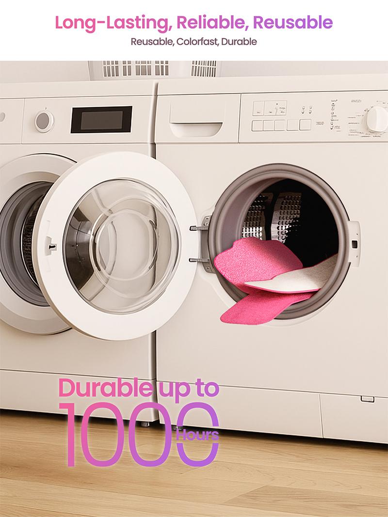 Schenley 6-Pack Microfiber Pads for Steam Mop Cleaner, Washable and Reusable Replacement Mop Pads, Cleaning Accessories Compatible with Schenley Steam Mop SLFCSM054