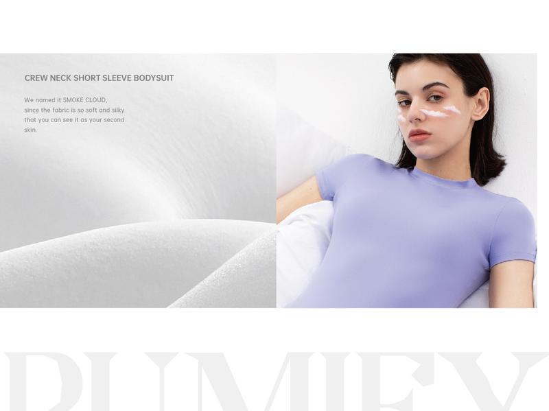 PUMIEY Women's Crew Neck Short Sleeve Bodysuit Fashion T-shirt Tops Street Baisc Womenswear Lady Underwear Comfort PUMIEY Women's Crew Neck Short Sleeve Bodysuit Fashion T-shirt Tops Street Baisc Womenswear Lady Underwear Comfort