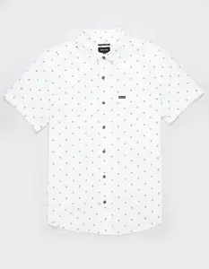 BRIXTON Coastal Print Mens Button Up Shirt
