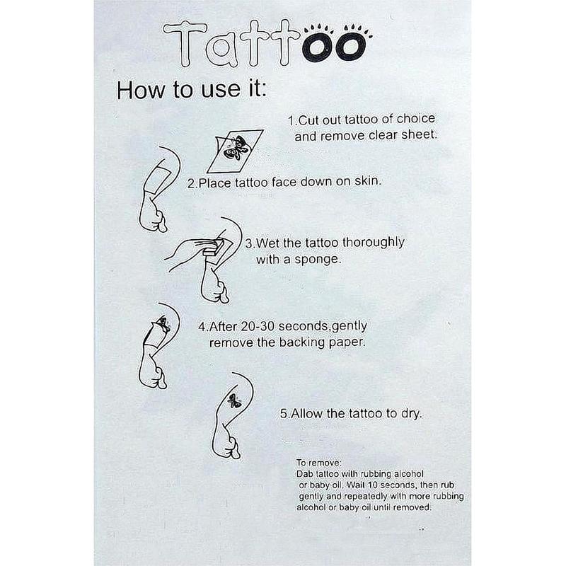 2 Pack Black Snake Temporary Tattoos Waterproof Realistic Snake Design Tattoo Stickers Long Lasting Body Art for Women and Men