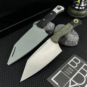 4010BK-01 Fixed Blade Knife, D2 Steel Full-Tang Construction with G10 Handle for EDC Camping Outdoor Utility Tool