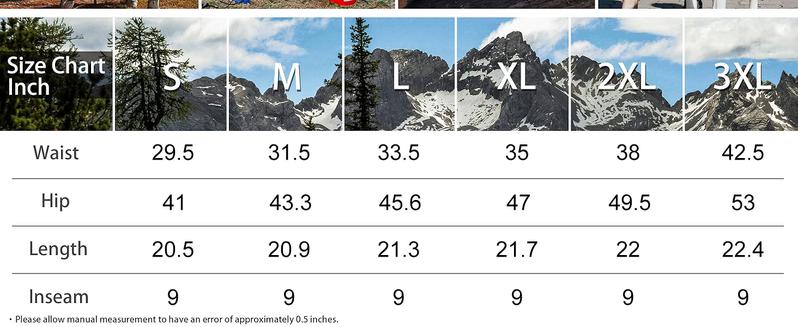 APTRO Men's Cargo Shorts 9" Golf Hiking Work Quick Dry Lightweight with 5 Zipper Pockets for Outdoor Activities & Versatile Wear