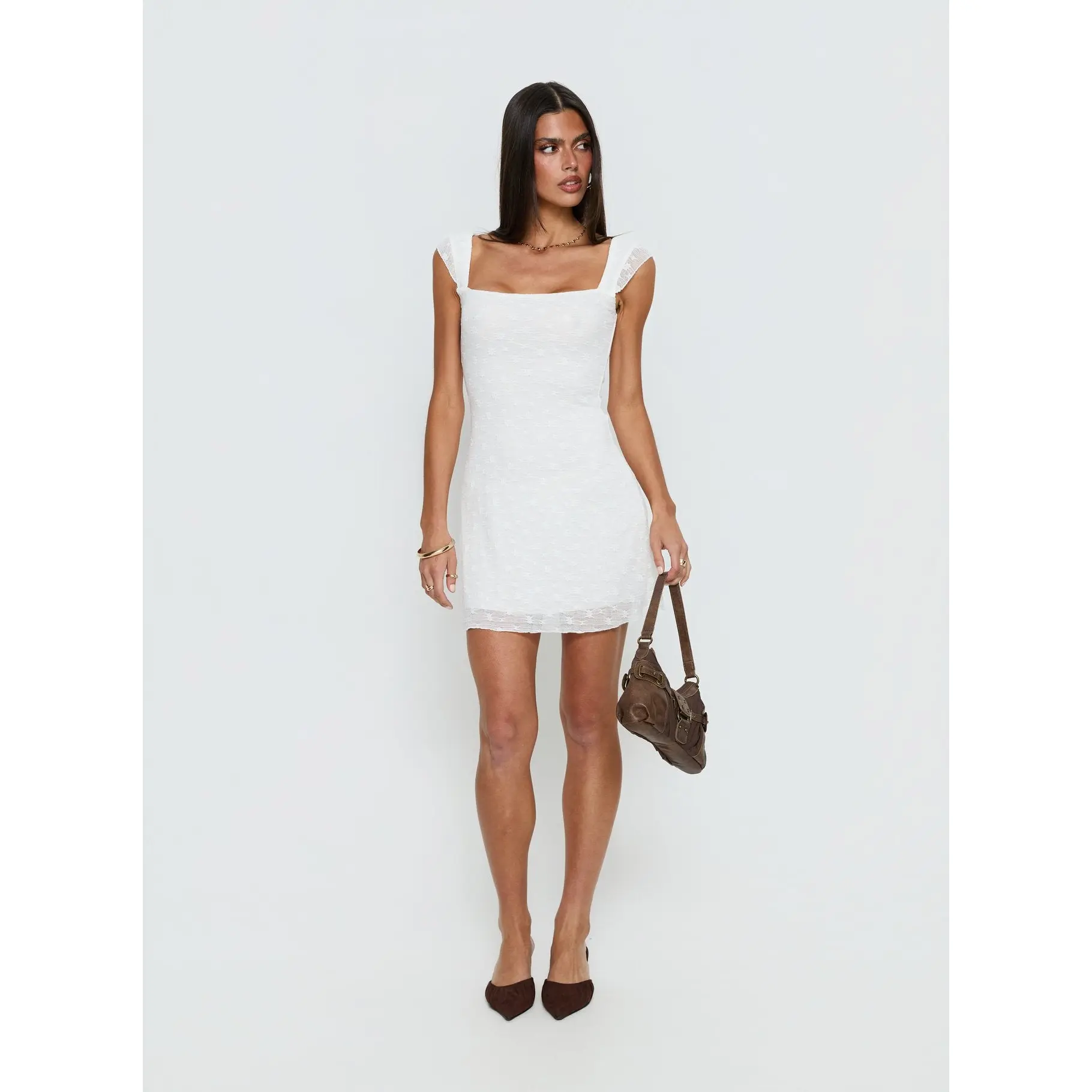 Lanchester Mini Dress White - TikTok Shop Lanchester Mini Dress White - TikTok Shop