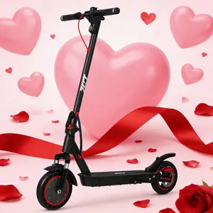 Valentine's Day Heartthrob Ride! 19mph High-Speed E-Scooter, Unlock City's Fast Romance with TA | 3-Speed Modes One-Click Switch, ECO for Slow Date Strolls/SPORT for Quick Trips