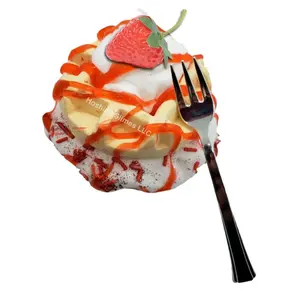 Strawberry Shortcake Waffles DIY Slime Kit – Handmade Scented Slime with Soft, Stretchy & Fluffy Texture for Ages 8+ – Hoshimi Slimes