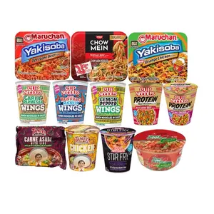 5 Assorted Ramen and Noodle Bundle- Flavors will Vary- Cup of Noodle, Ramen, & More