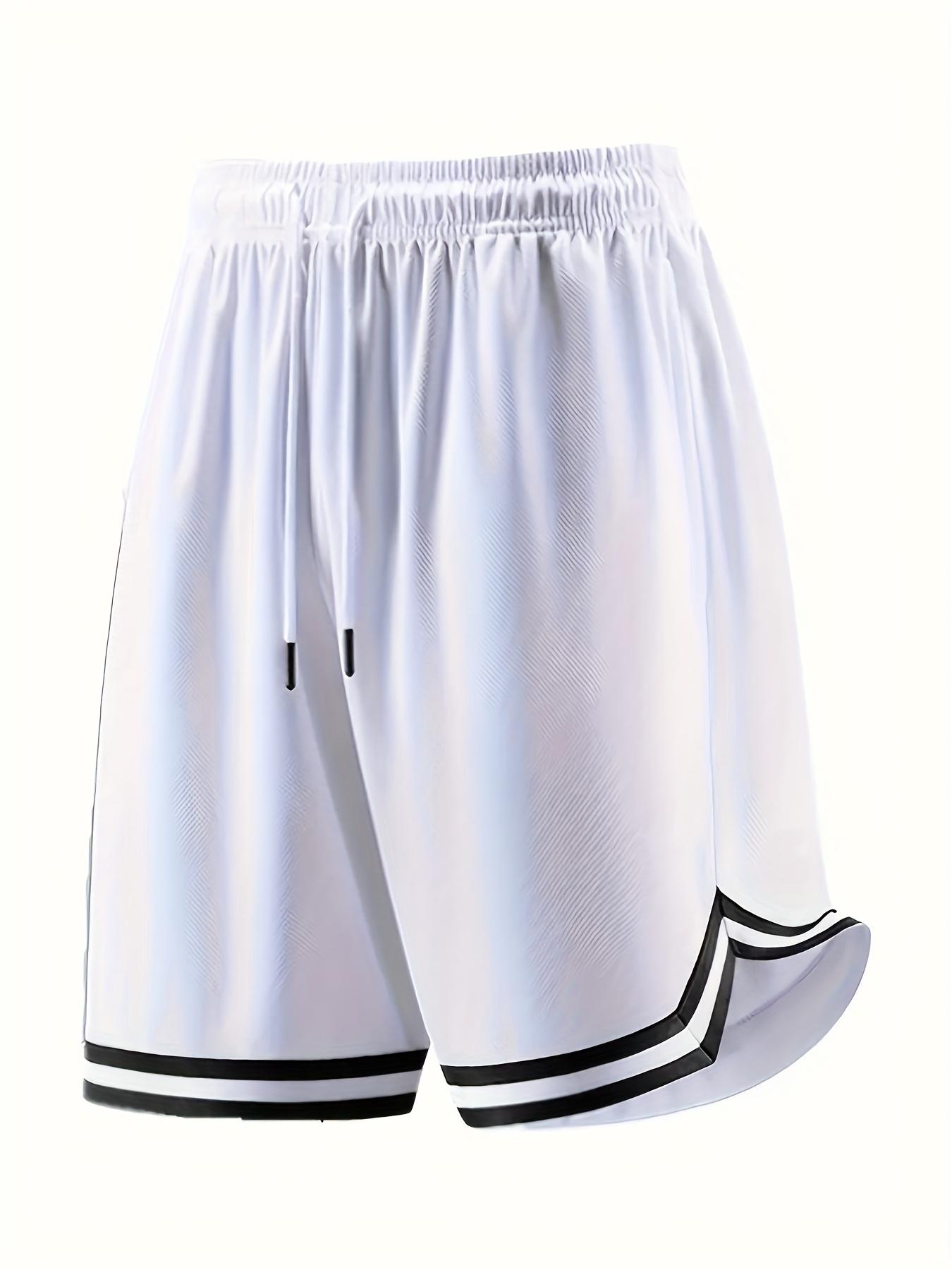 Men’s three-piece shorts set, comfortable and breathable, casual design, solid color, regular fit, drawstring waist, suitable for sports and everyday wear