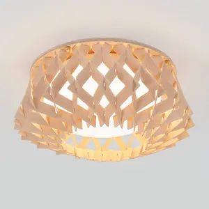 Kiran 13 in. modern LED flush mount light 5 CCT