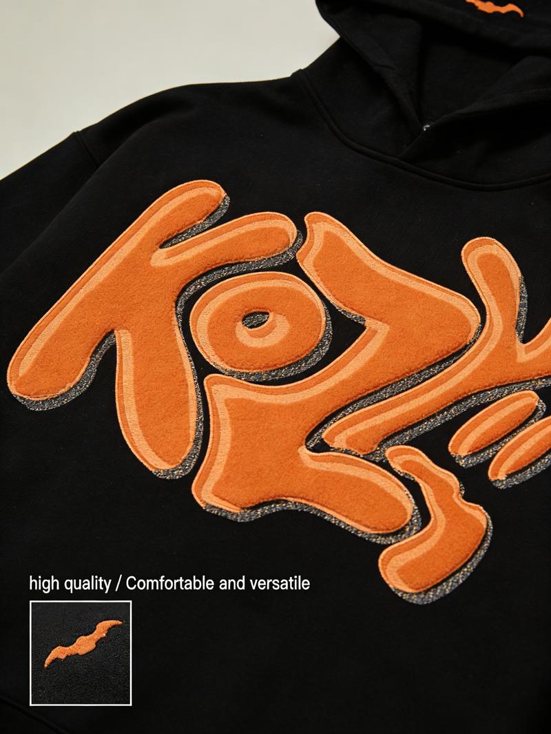 Y2k Hoodies Puff Print Hoodie Grunge Graphic Zip Up Y2k Jacket Hip Hop Streetwear Aesthetic Sweatshirts Mens Fashion