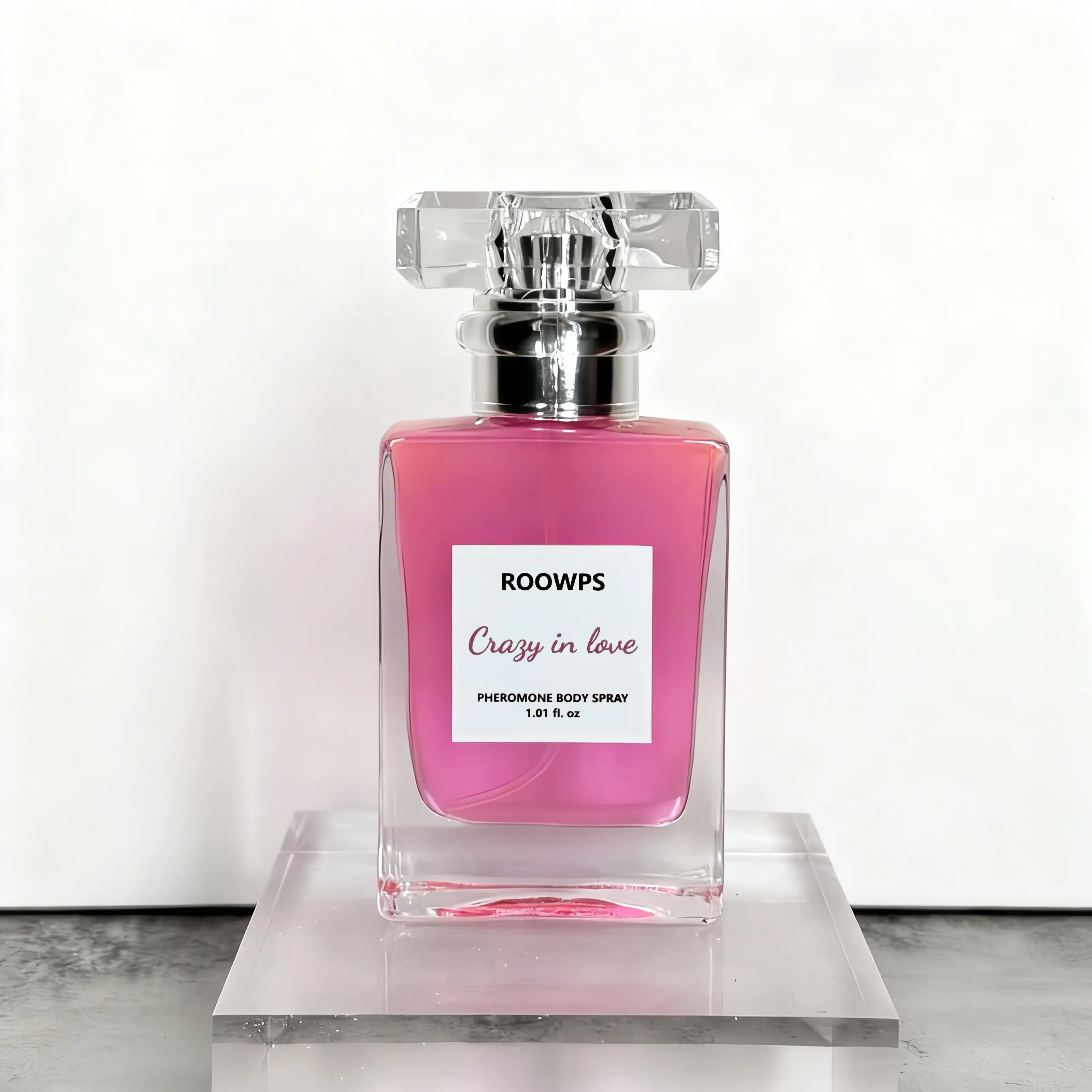 CRAZY IN LOVE Women's Pheromone EDP Spray Perfume - Aromatic Sweet Fruity, Bright Fruity Floral Scent, Long-Lasting Daily Wear, Smelling Good Ideal Gift for Women, Edp Sprays, Perfumes, Gluten Free, Women's Fragrance