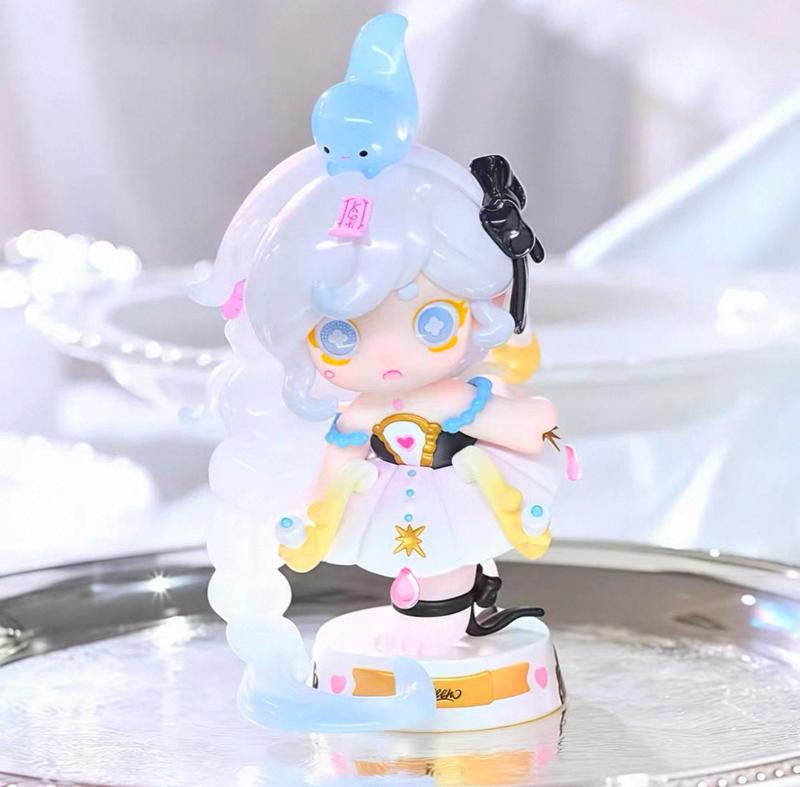 Keeno Miracle Feast Series Blind Box Figure – 4th Generation Cute Collectible Art Toy, Mystery Surprise Mini Figurine, Trendy Desk Decoration, Perfect Gift for Girls & Designer Toy Lovers