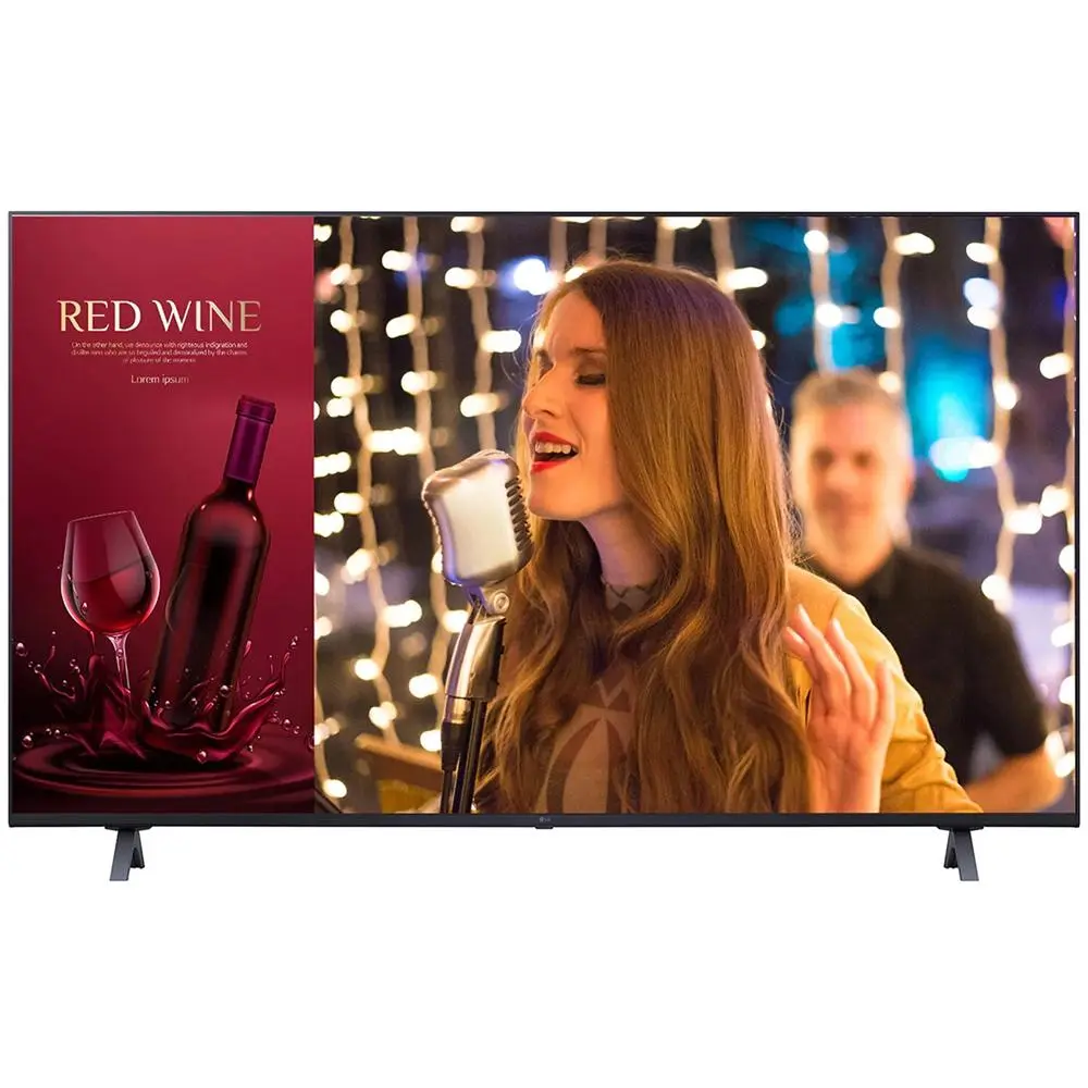 LG UR340C Series 50" 4K UHD LED Commercial TV - Black