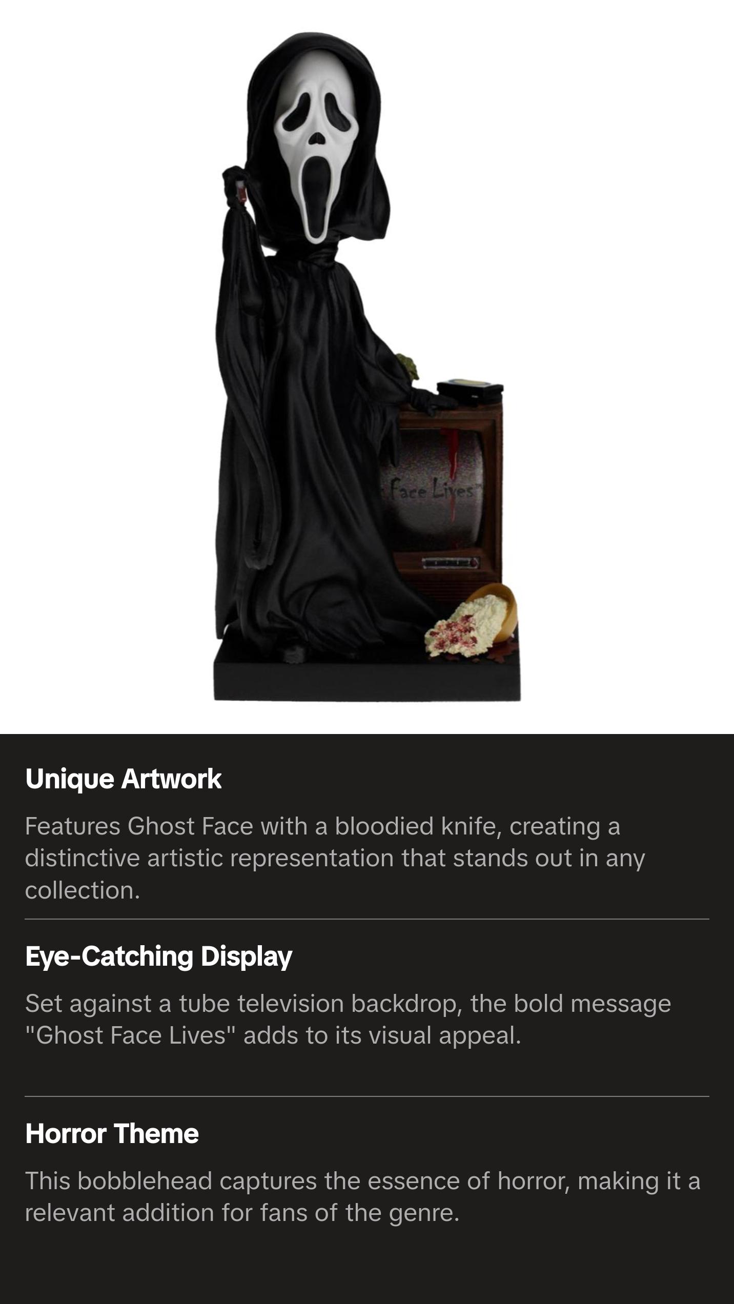 Ghost Face Bobblehead (Hot Topic Exclusive)