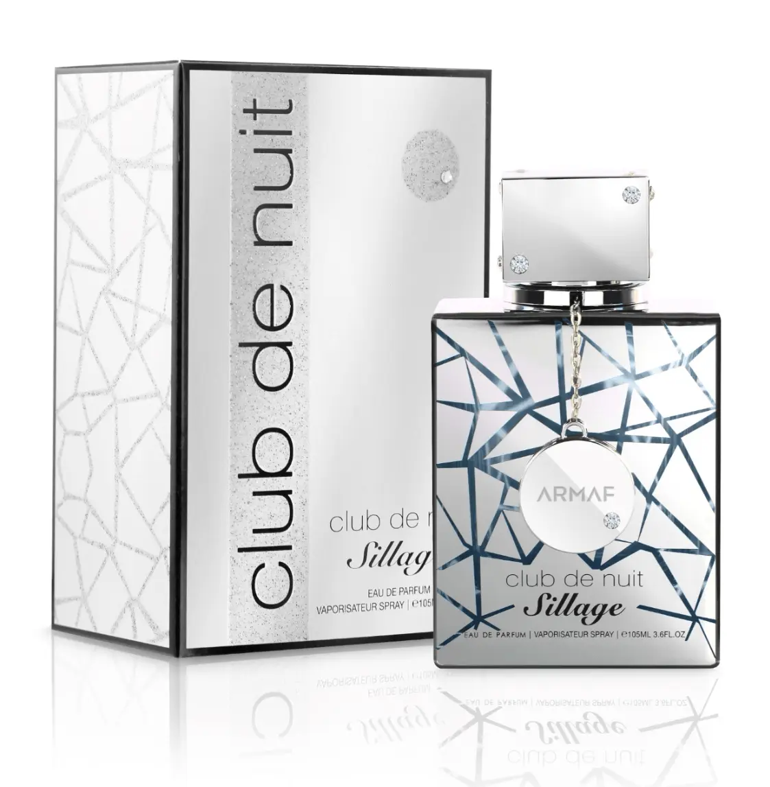 Armaf Club De Nuit Sillage Unisex EDP Spray - 105ml (3.6 oz), Alcohol-Based, Musky Citrus Floral Woody Scent, Elegant Enchanting Fragrance, Moderate-Strong Projection, Day Wear Fragrances
