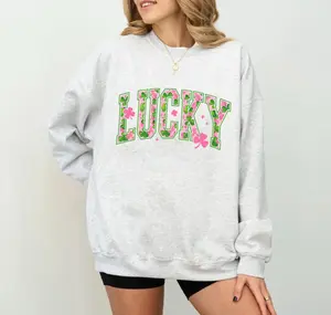 Lucky Sweatshirt, St. Patricks Day Sweatshirt, Irish Sweatshirt - LORA ATCHER