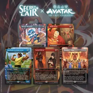 Magic The Gathering; Secret Lair x Avatar: The Last Airbender | The Ember Island Players