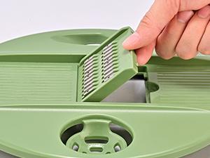 SUSTEAS 5-in-1 Salad Maker – Vegetable/Fruit Chopper with Strainer & Filter – Fast Prep Kitchen Utensil