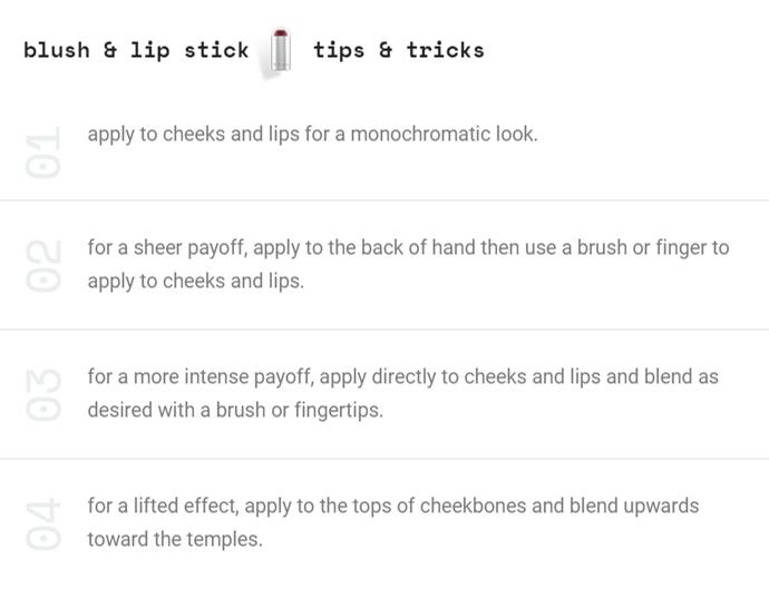 r.e.m. beauty eclipse blush & lip stick - makeup cosmetics