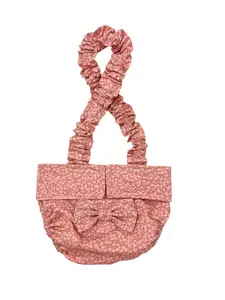 French Bulldog Heat Diaper with Suspenders – Washable Female Dog Diaper – Pink Sevenberry Floral