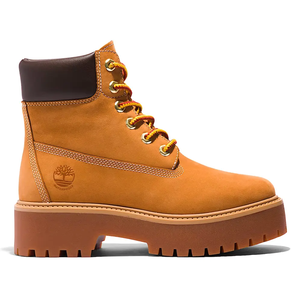Women's Timberland Stone Street 6 In Platform Boot Wheat (TB1A5RJD 231)