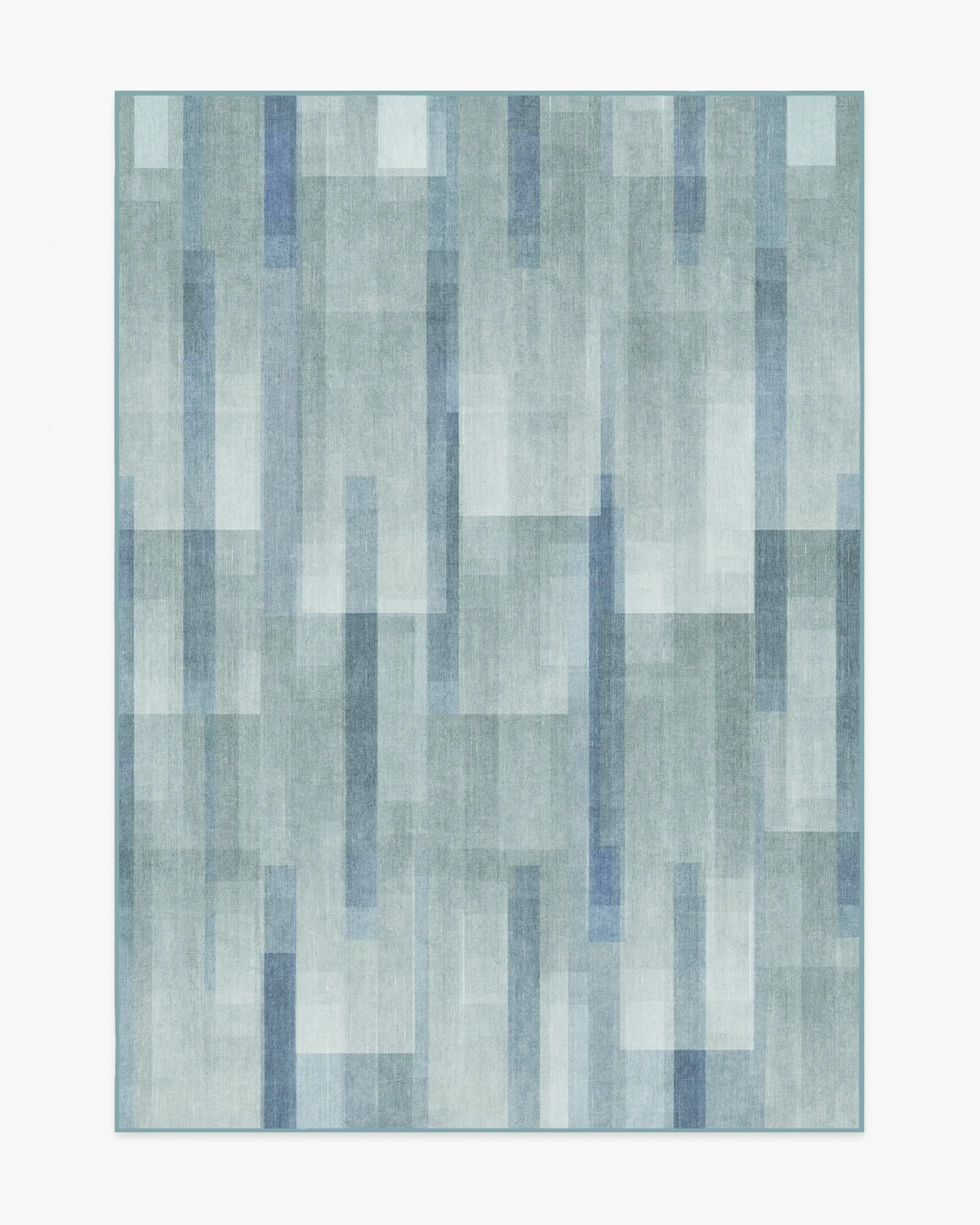 Solar Drift Solar Blue Flatwoven Rug