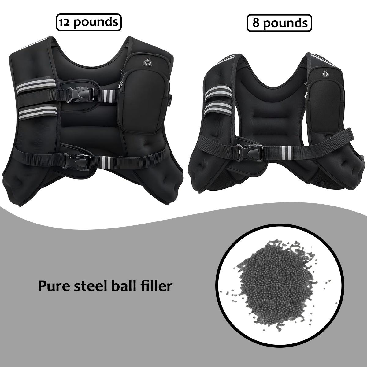 Lightweight Weighted Vest for Beginners & Advanced Training Unisex Fitness Auxiliary Equipment Strength Training Running Vest Ideal for All Levels