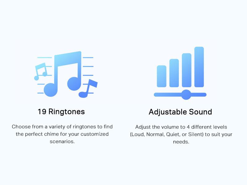 TP-Link & Tapo H100 Smart Hub + Chime – 1 500 ft Long-Range, 64-Device Controller, 19-Ring Doorbell System, 90 dB Alarm, Ultra-Low-Power Sub-G, Works with Tapo Sensors, No Subscription Wireless