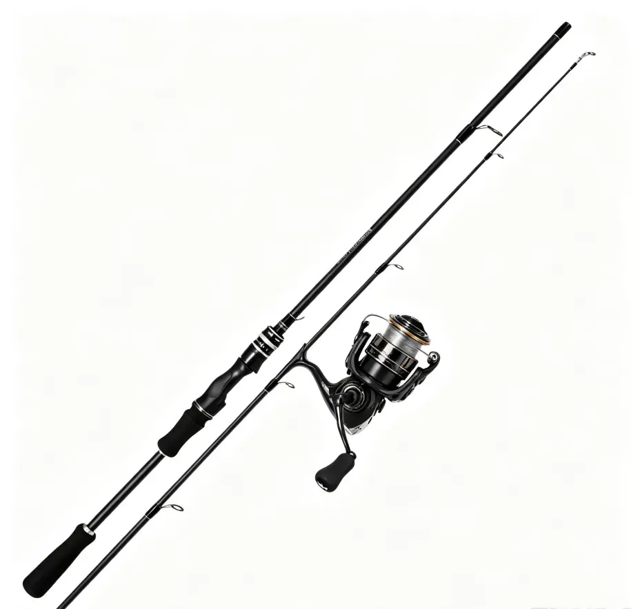 6ft Carbon Fiber Spinning Casting Rod - Fast Action, Lightweight, Corrosion-Resistant Guides, Secure Hookset Power for Bass, Trout - Saltwater/Freshwater Fishing Pole with 4-12lb Line