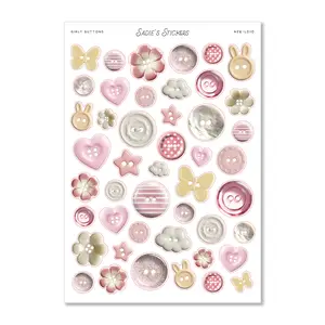 Girly Buttons • Trinkets & Tidbits