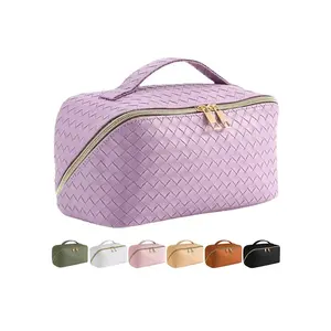 Large Travel Toiletry Bag, Portable Cosmetic Storage Pouch, Women's Makeup Bag, Travel Cosmetic Bags, Essential Beauty Organizer, Ideal for Daily Use and Travel