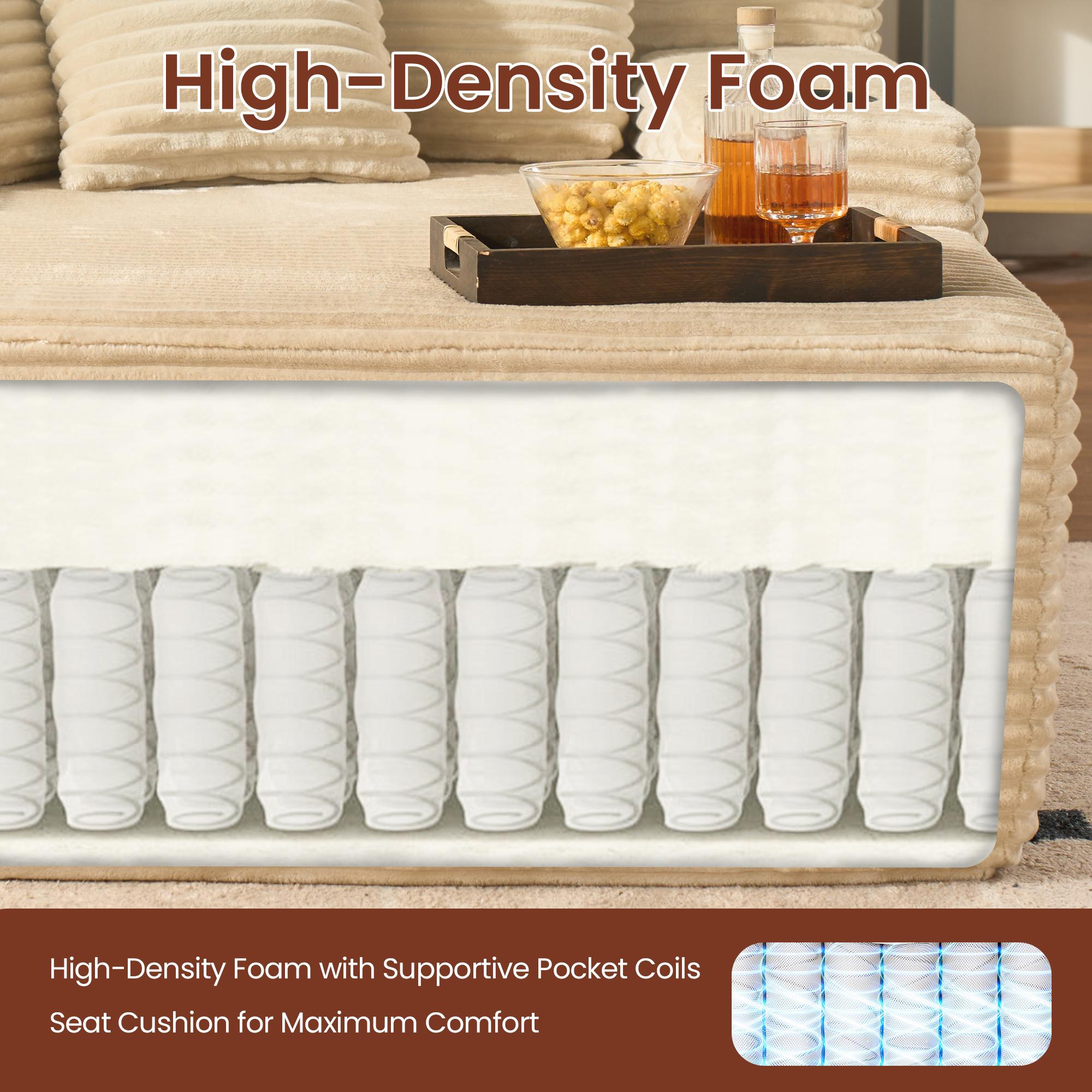 XIZZI 67 " Oversized Upholstered Sofa Bed with Cup Holders & Fluffy Plush Faux Fur Cloud Design for Living Room, Comfort Boneless love chair modern, lazy sofa bed, Lovesac Deep Seat, No assembly required XIZZI 67 " Oversized Upholstered Sofa Bed with Cup Holders & Fluffy Plush Faux Fur Cloud Design for Living Room, Comfort Boneless love chair modern, lazy sofa bed, Lovesac Deep Seat, No assembly required