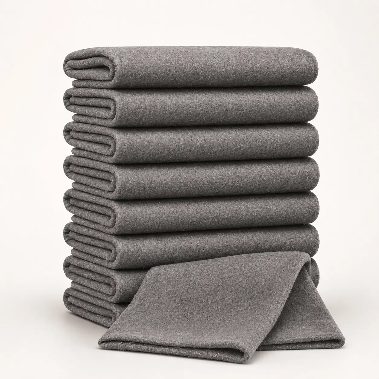 10-Count Soft Magic Microfiber Cleaning Cloths: Reusable, Thick, Streak-Free for Window & Glass Care