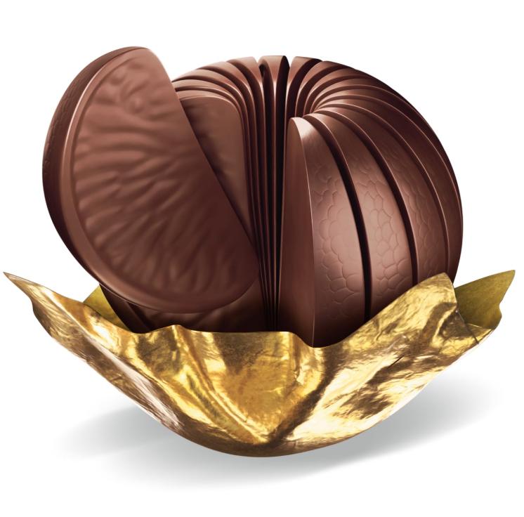 Terry's Chocolate Orange Dark Chocolate 5.11 oz | Stocking Stuffer and Party Favor | Break Apart Chocolate Ball with Real Orange Oil | Holiday Favorite