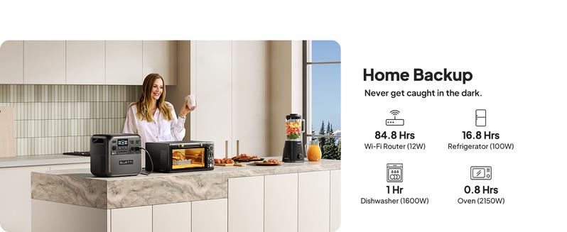 BLUETTI Elite 200 V2 Portable Power Station, 2073.6Wh LiFePO4 Battery, 4 AC Outlets (2600W/3900W Surge), Solar Generator for Camping, Off-Grid, Power Outages