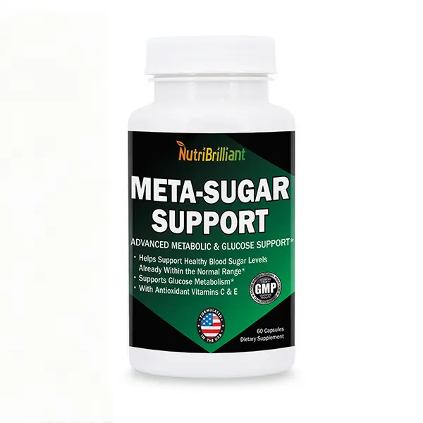 META-SUGAR SUPPORT Healthcare Supplement Vitamin