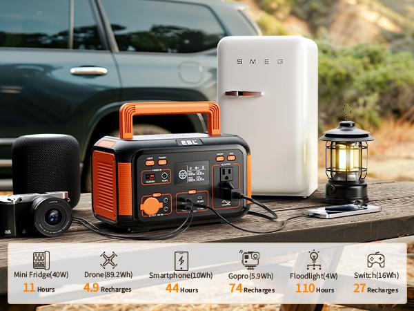 EBL 500W Portable Power Station | 444Wh Solar Generator for Camping, Home & Emergency Backup EBL 500W Portable Power Station | 444Wh Solar Generator for Camping, Home & Emergency Backup