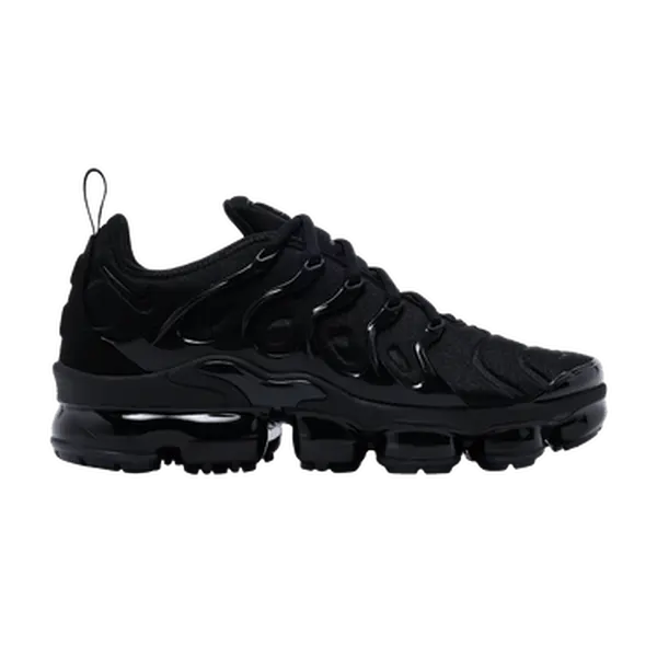 Nike Air VaporMax Plus 'Triple Black' 2025 Athletic Sneaker, Men's/Women's Sports Footwear, Performance Sports Shoe, Running, Sports Shoes