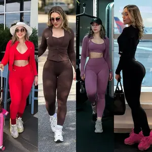 Women's Active 3pcs Sports Set - Perfect for Any Sport - Womenswear, Overalls