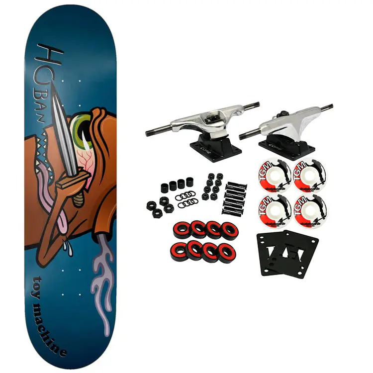 Toy Machine Skateboard Complete Hoban Vengeance 8.38" x 31.75"