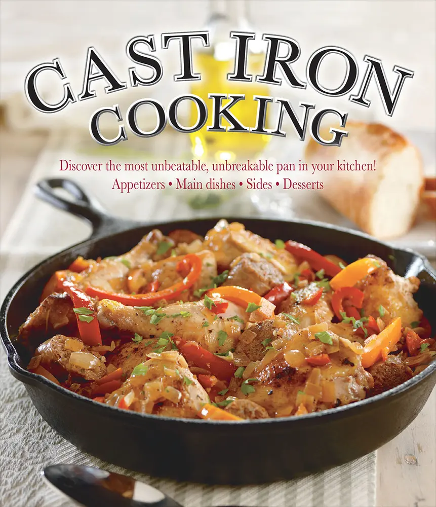 USED Book - Cast Iron Cooking by Publications International Ltd (Paperback) - english