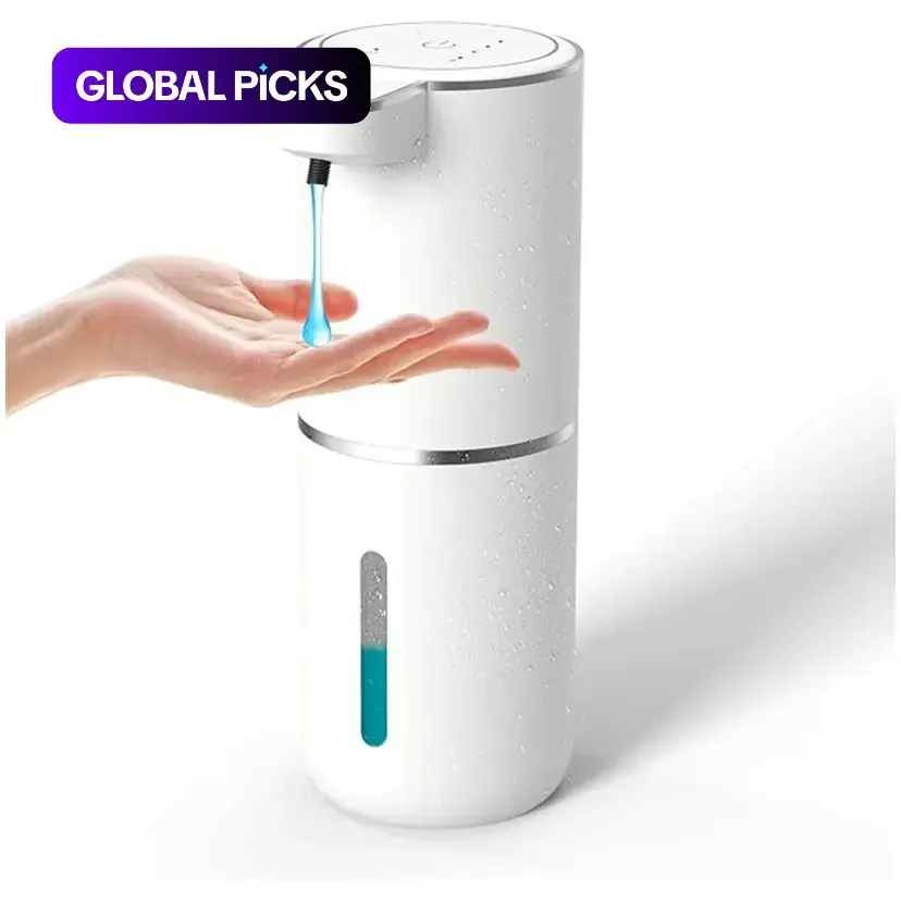 USB-Rechargeable Automatic Plastic Liquid Soap Dispenser, Soap Dispenser Pump, Smart Touchless Soap Dispenser for Home, Kitchen & Bathroom #GLOBAL PICKS