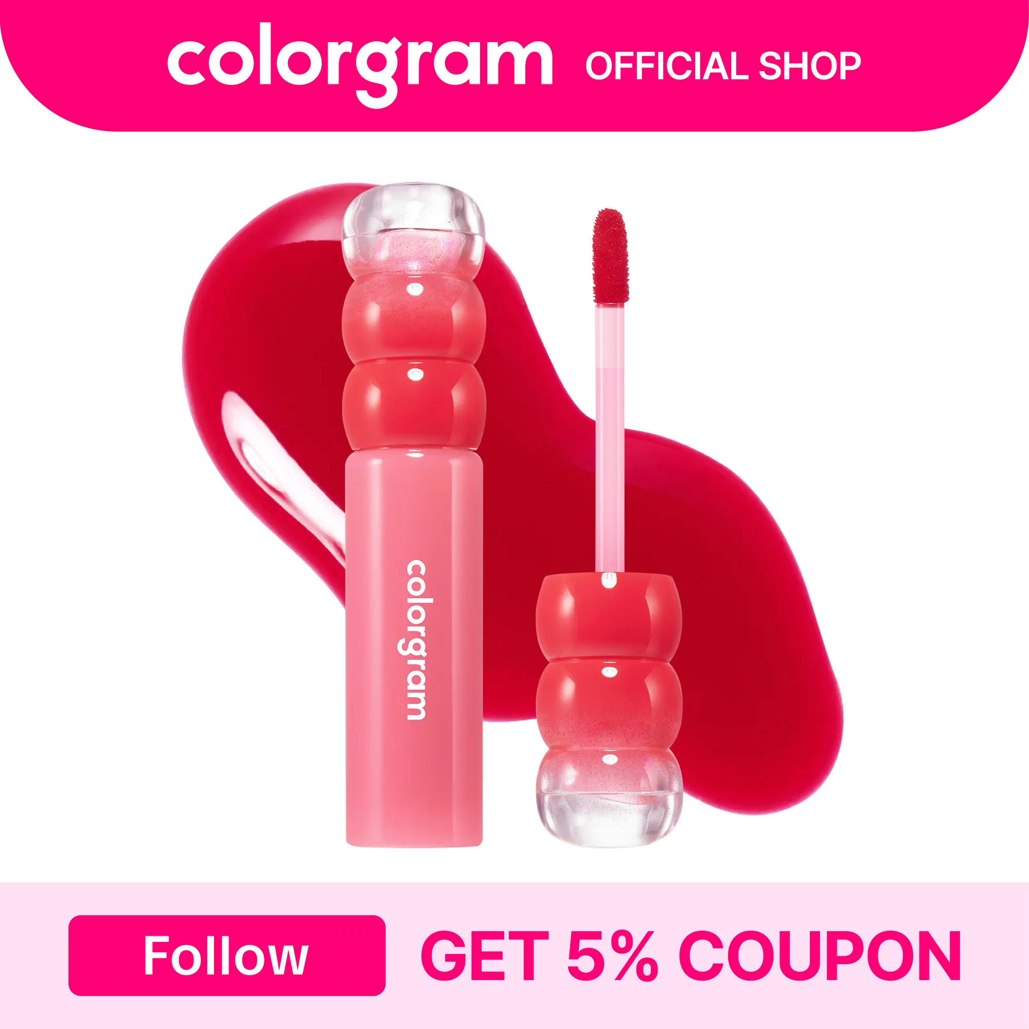 Colorgram Fruity Water Tint – lightweight lip stain with hydrating, watercolor finish Colorgram Fruity Water Tint – lightweight lip stain with hydrating, watercolor finish