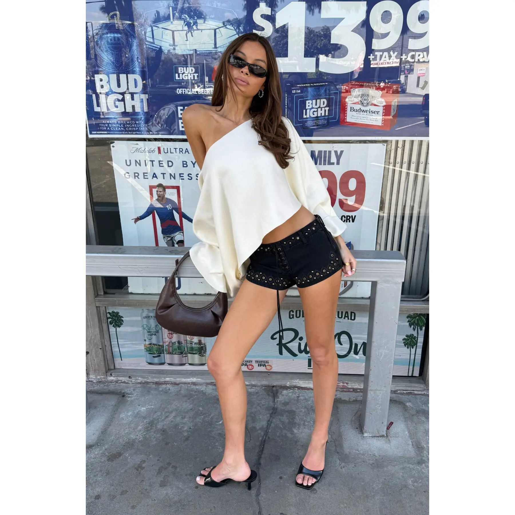 Sharla Off Shoulder Poncho Sweater
