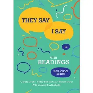 USED-They Say / I Say: The Moves That Matter in Academic Writing with Readings by Birkenstein, Cathy (Hardcover)