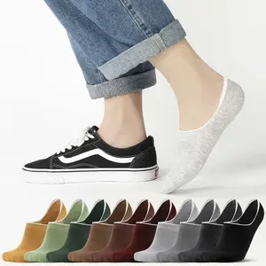 10 pairs of premium ice silk boat socks; cute short men’s boat socks; 100% cotton, sweat-wicking, odor-resistant low-cut boat socks; non-slip, stays put at the heel; low-profile, discreet no-show socks; lightweight, comfortable, breathable—won’t make your