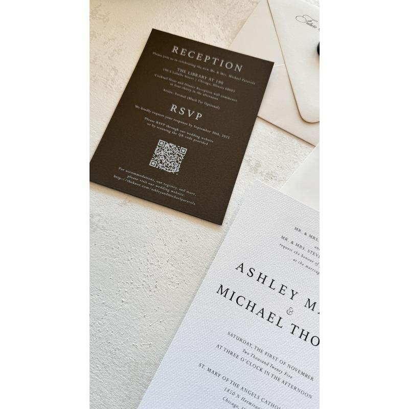 Digitally Printed Wedding Invitations | Style 1588